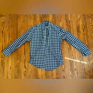 Polo Oxford Blue Plaid M